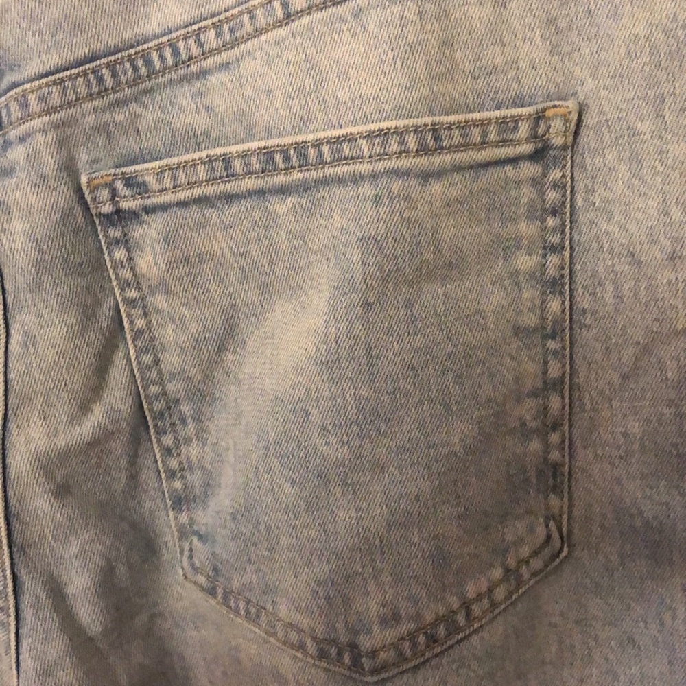 Veronica Beard Blake Classic Straight High Rise Glacier Blue Wash Jeans - Picture 10 of 15